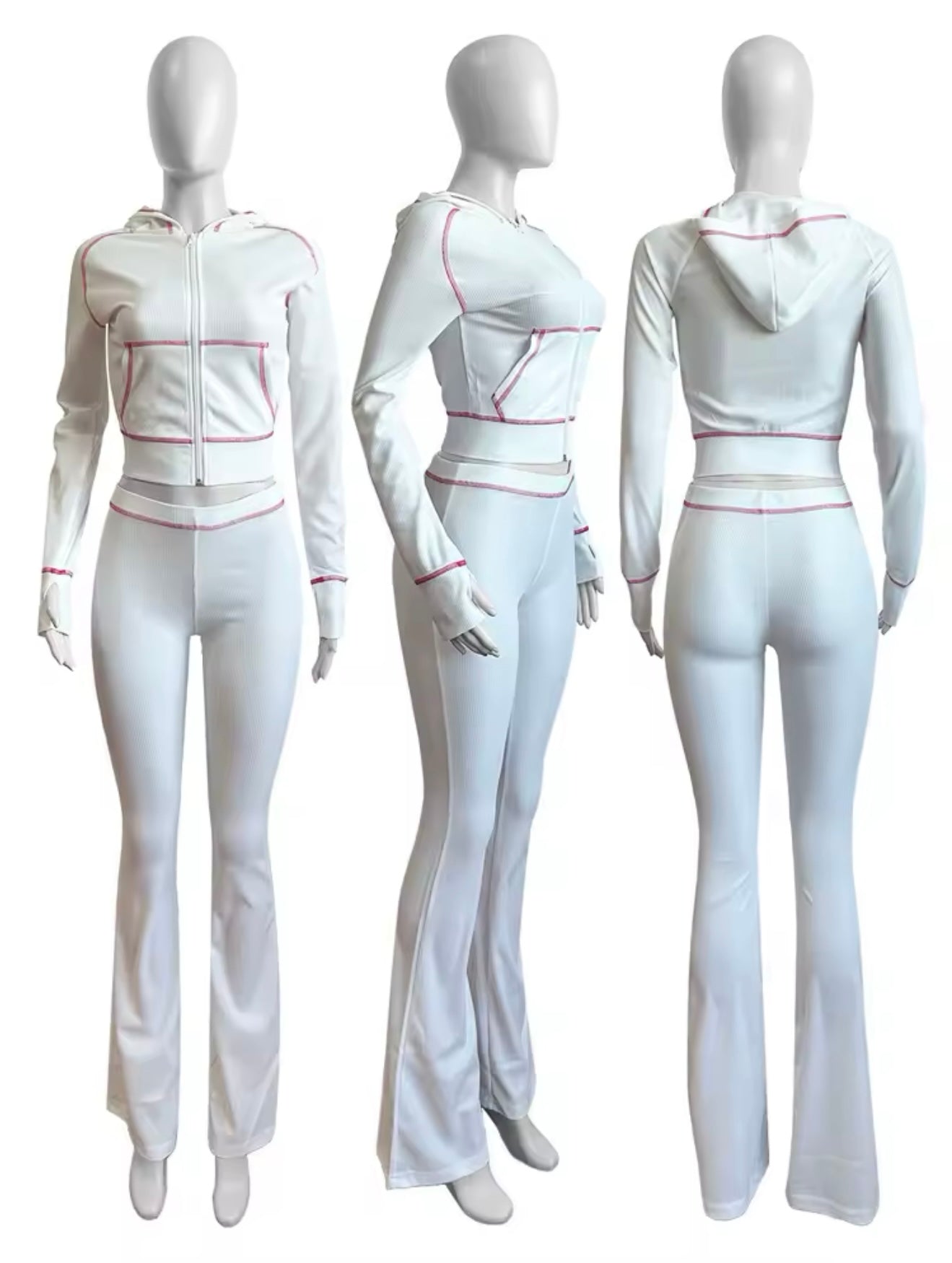 Waffle Knit pant set