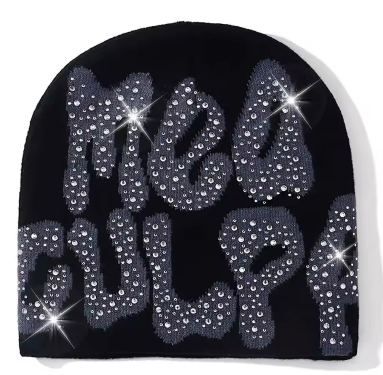 Rhinestone beanie