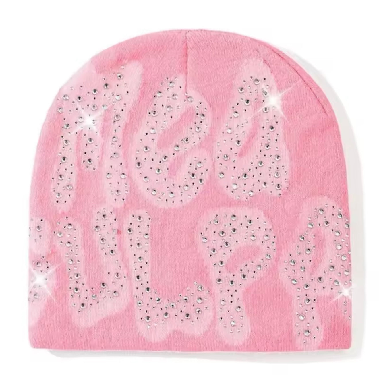 Rhinestone beanie