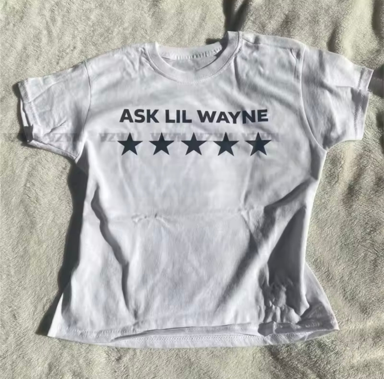 Ask lil Wayne t shirt