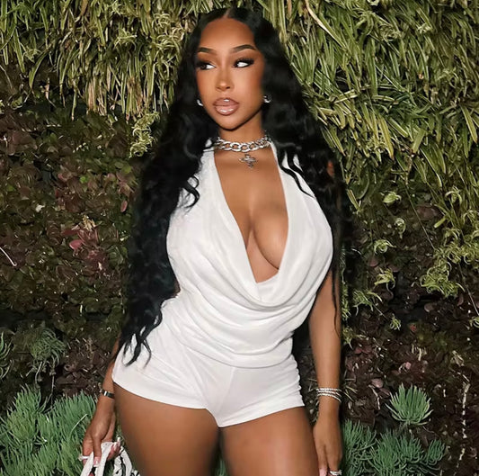 Halter top and shorts set